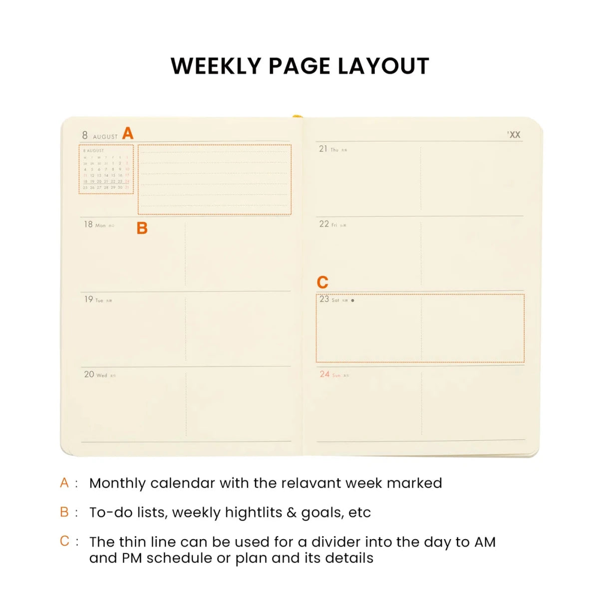 Hightide - 2027 Weekly Planner Diary - Statonary & Office - zulqamvoxer.shop