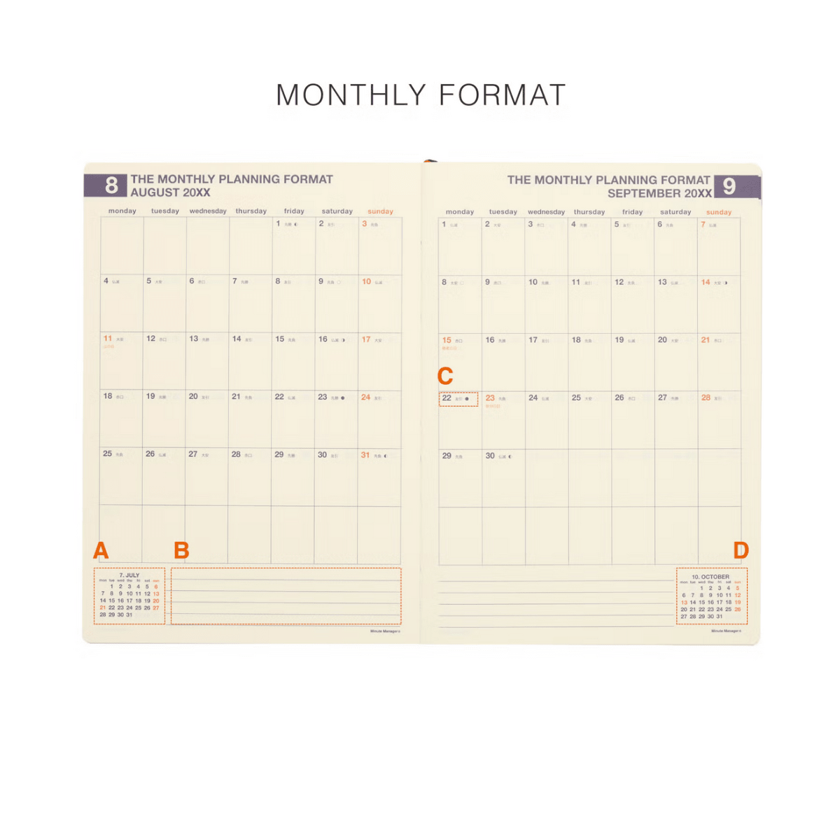 Hightide - 2027 Weekly Planner Minute Manager - Statonary & Office - zulqamvoxer.shop