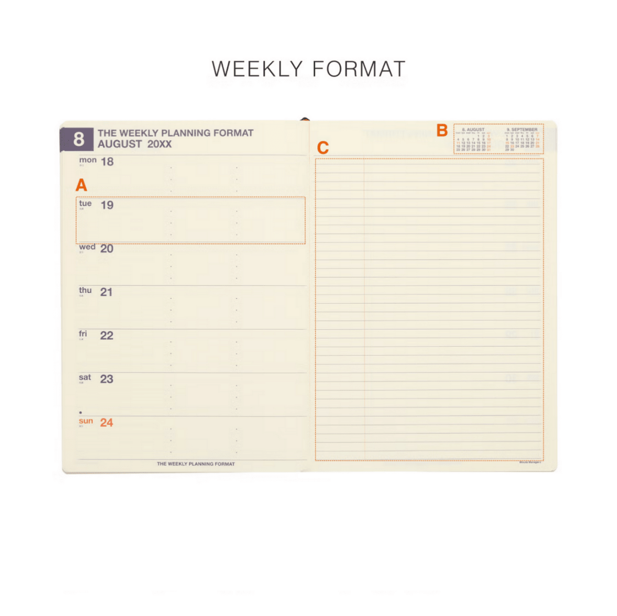 Hightide - 2027 Weekly Planner Minute Manager - Statonary & Office - zulqamvoxer.shop