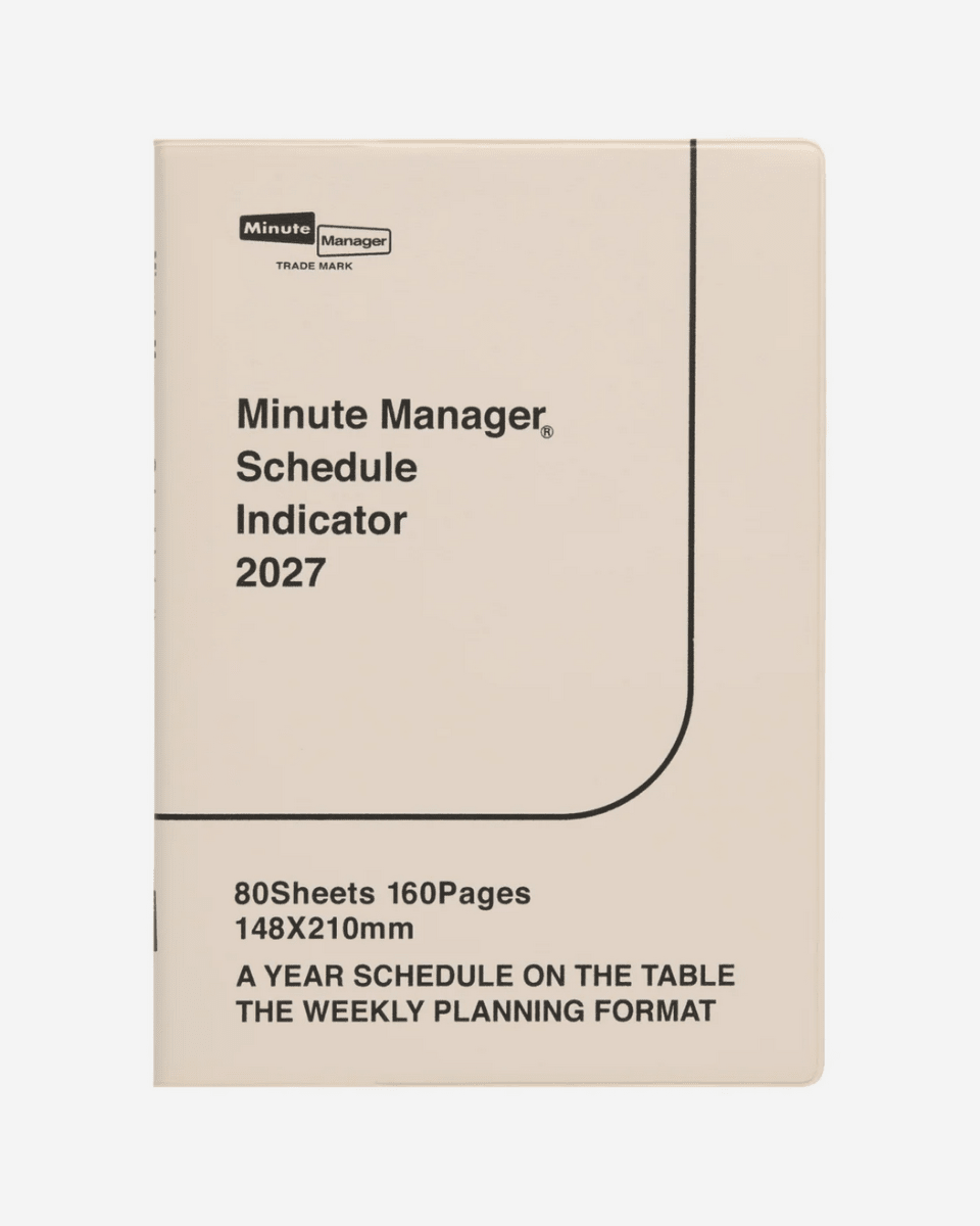 Hightide - 2027 Weekly Planner Minute Manager - Statonary & Office - zulqamvoxer.shop