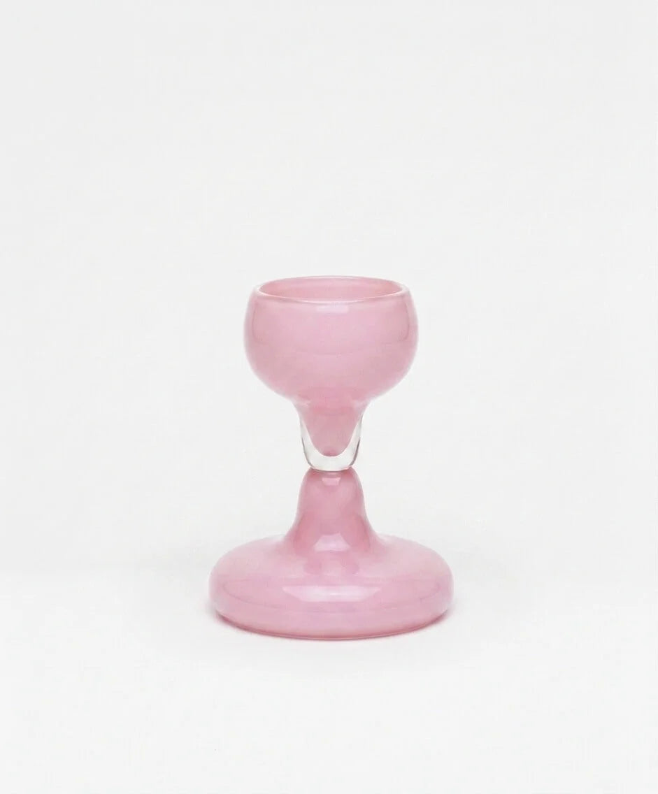 Chunky Wine Glass | Pink