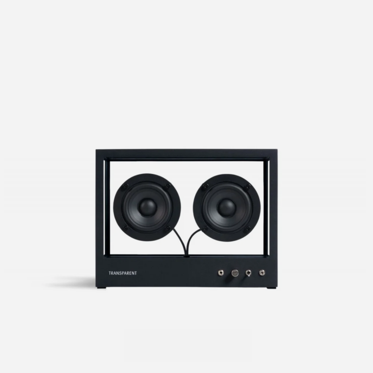 Small Transparent Speaker | Black