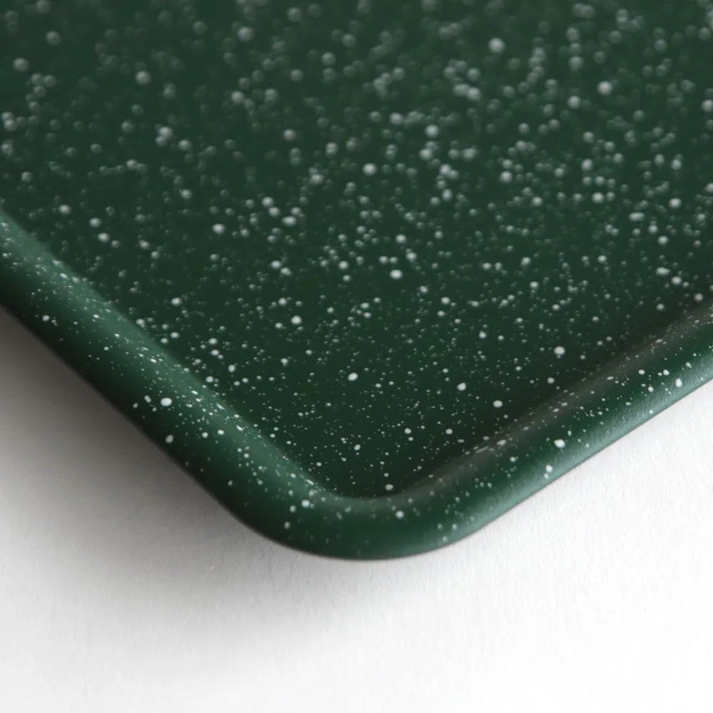 Sekisaka - A4 Tray | Dark Green - serving tray - zulqamvoxer.shop
