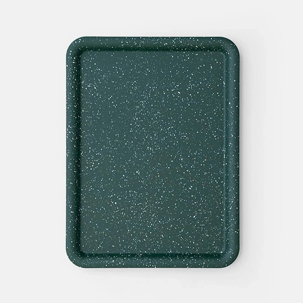 Sekisaka - A4 Tray | Dark Green - serving tray - zulqamvoxer.shop