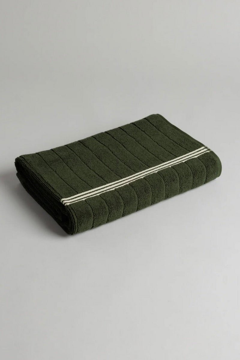 Baina - Bath Towel | Moss - Towel - zulqamvoxer.shop