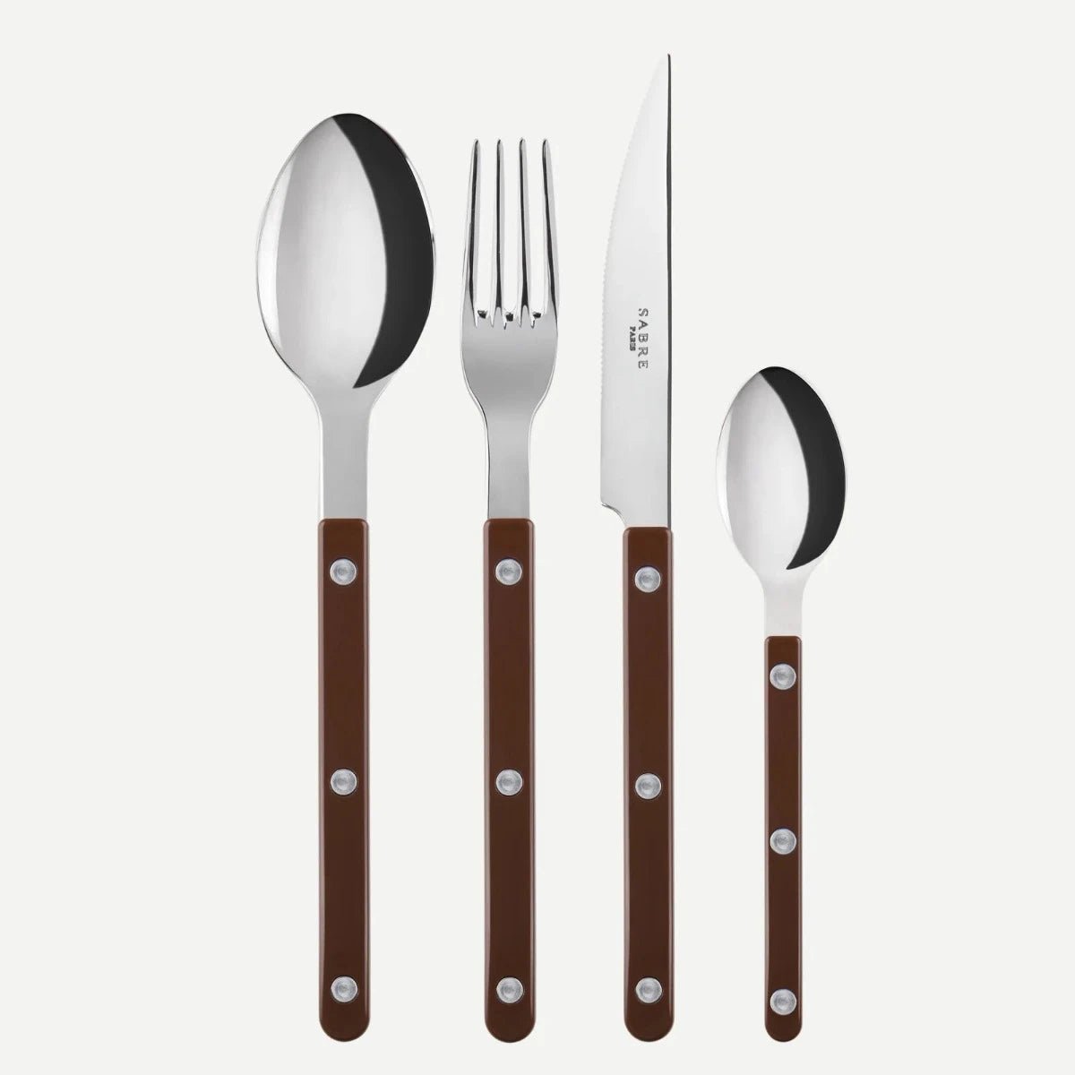 Sabre Paris - Bistrot Cutlery | Chocolate - Kitchenware - zulqamvoxer.shop