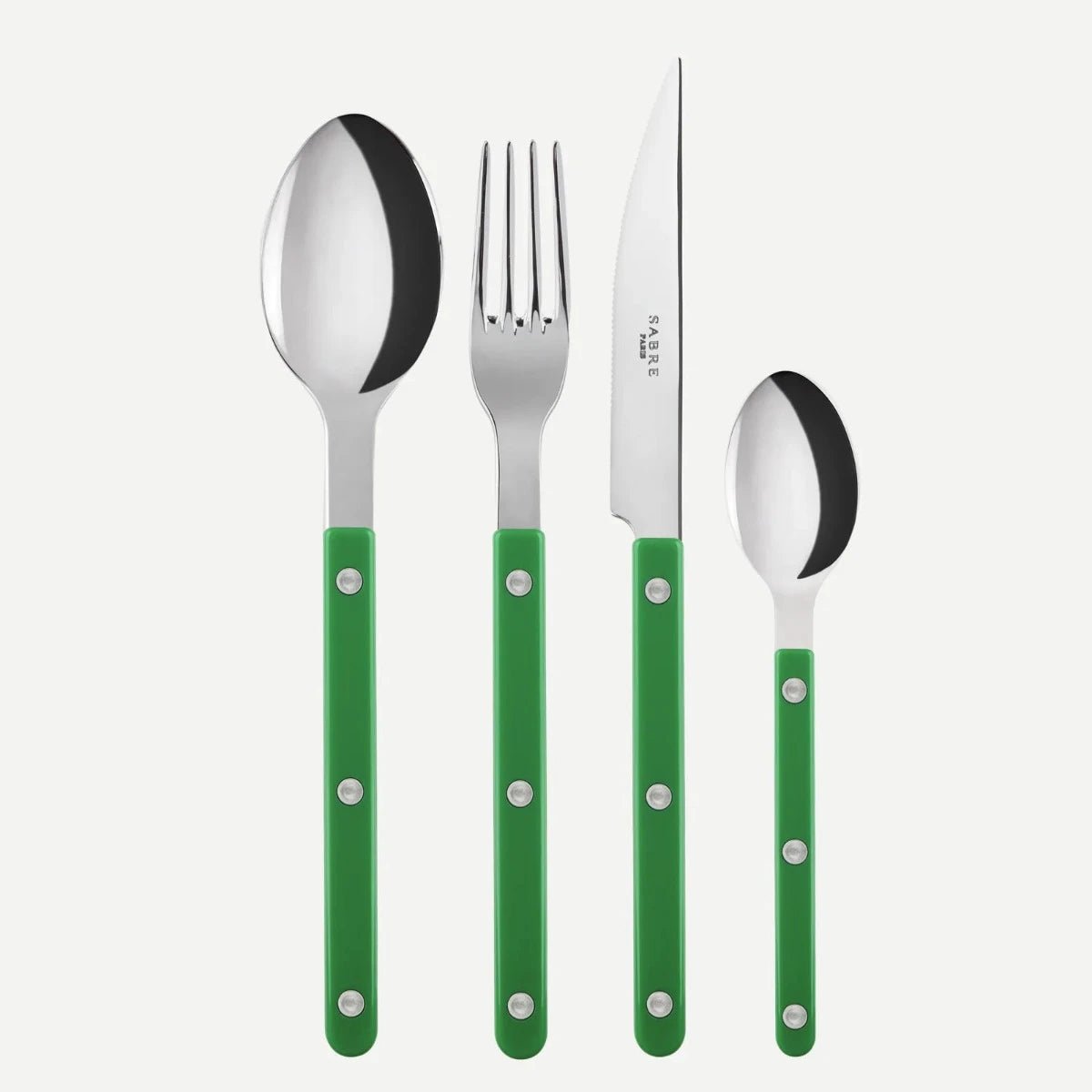 Sabre Paris - Bistrot Cutlery | Garden Green - Kitchenware - zulqamvoxer.shop