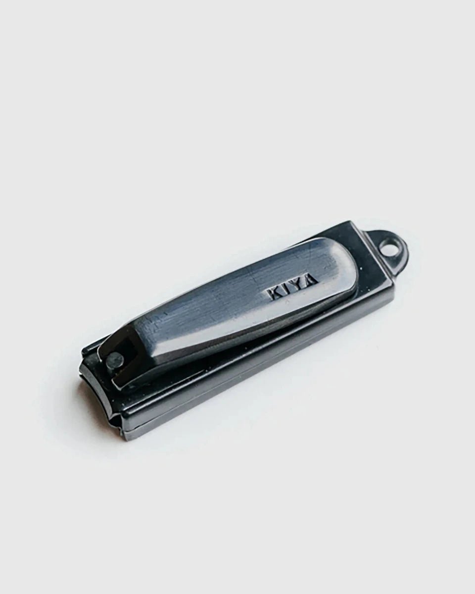 Kiya - Black Carbon Steel Nail Clipper - Bathroom - zulqamvoxer.shop
