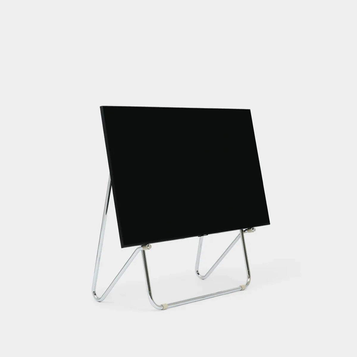 Pedestal - Bloom TV Stand | Chrome - Tv Stand - zulqamvoxer.shop