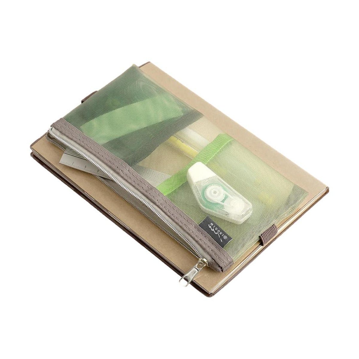 Midori - Book Band Pen Case [B6|A5] Mesh - Statonary & Office - zulqamvoxer.shop