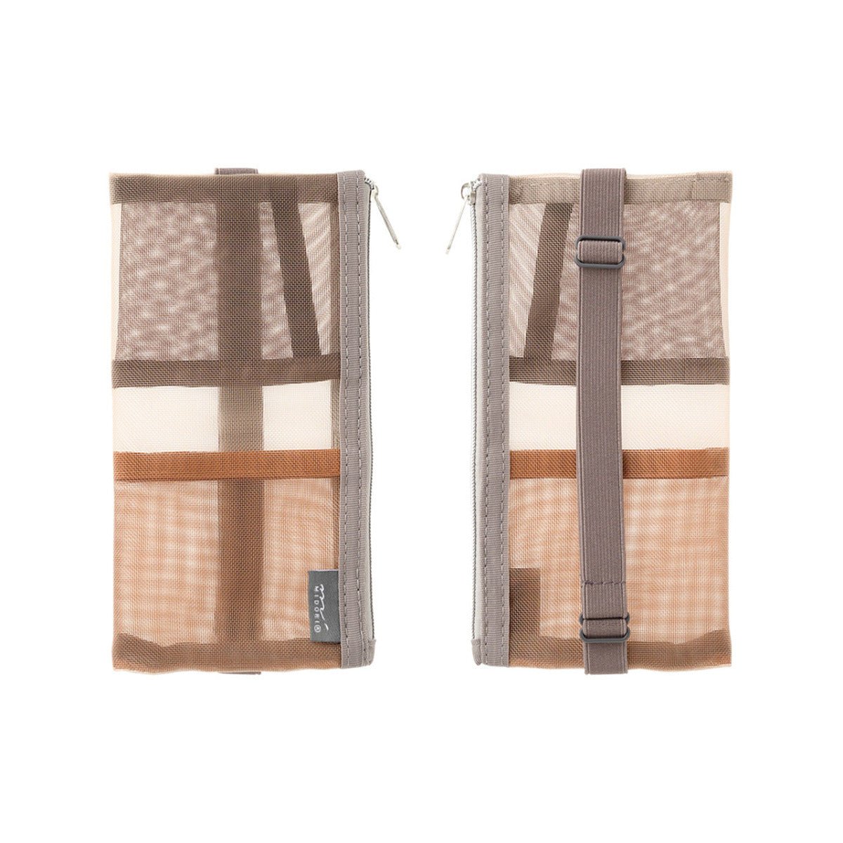 Midori - Book Band Pen Case [B6|A5] Mesh - Statonary & Office - zulqamvoxer.shop