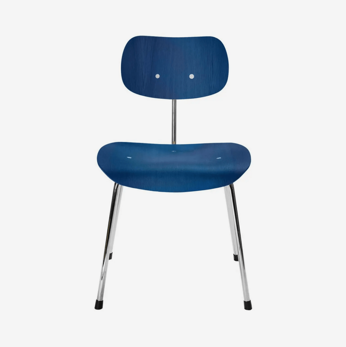 Please Wait To Be Seated / Eiermann - Eiermann SE 68 Dining Chair | Cobalt Blue - Chair - zulqamvoxer.shop