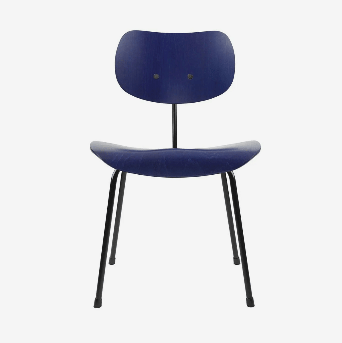 Please Wait To Be Seated / Eiermann - Eiermann SE 68 Dining Chair | Cobalt Blue - Chair - zulqamvoxer.shop