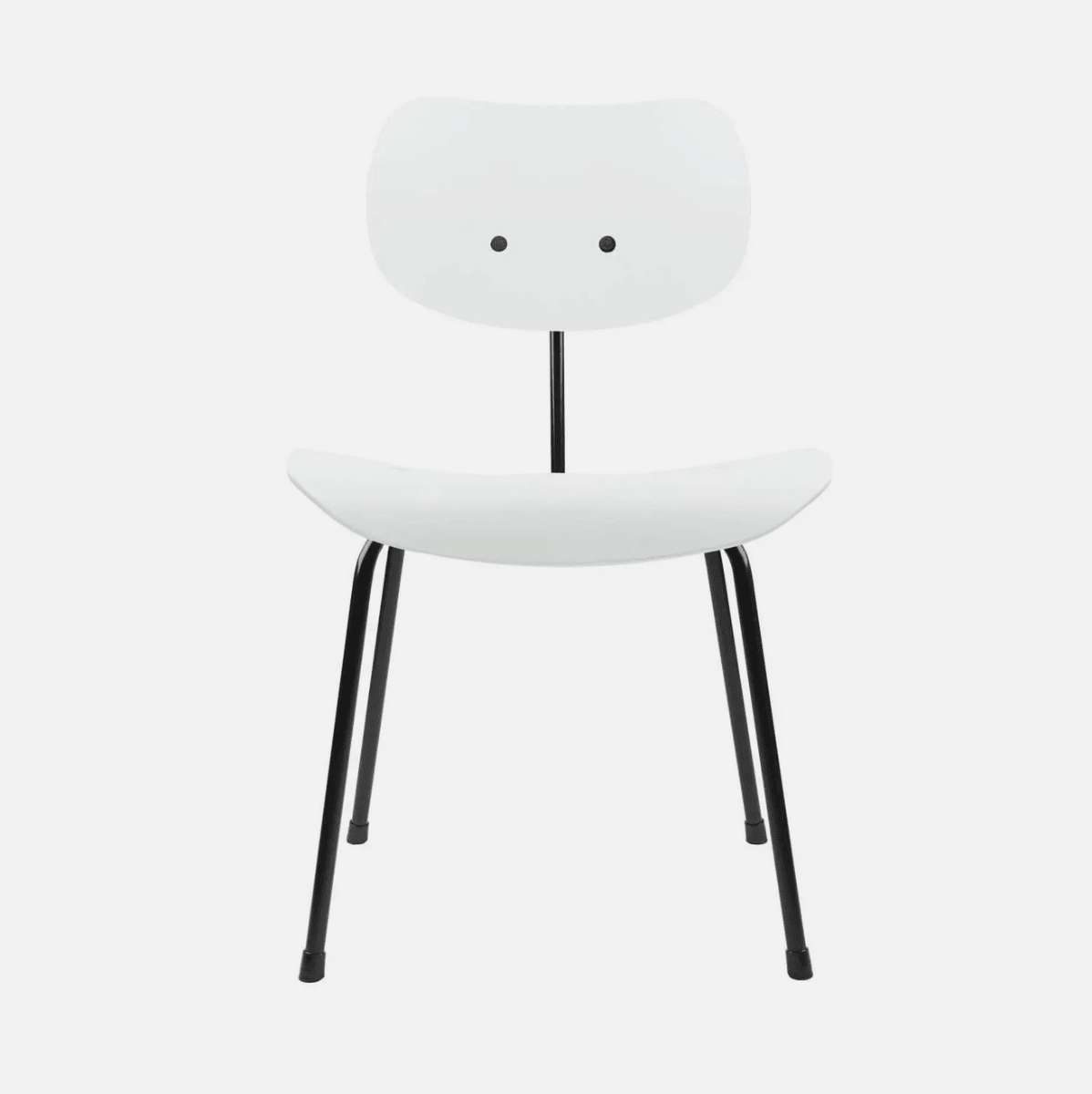 Please Wait To Be Seated / Eiermann - Eiermann SE68 Dining Chair | White - Chair - zulqamvoxer.shop