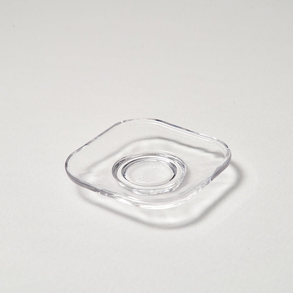 Arno Glass - Glass Espresso Cup w. Saucer - Tableware - zulqamvoxer.shop