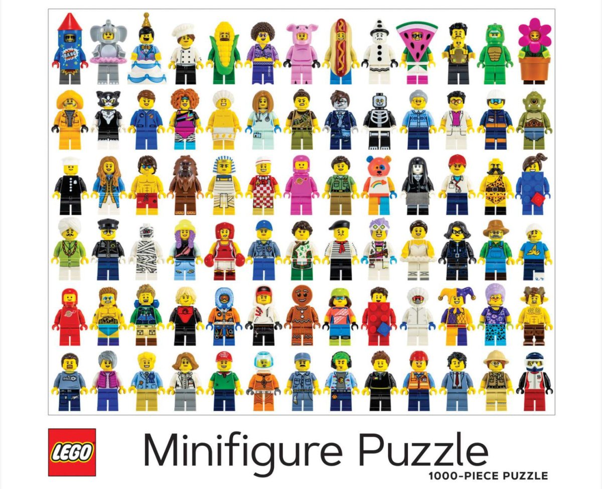 New Mags - Minifigure 1000 Piece Puzzle - Kids - zulqamvoxer.shop