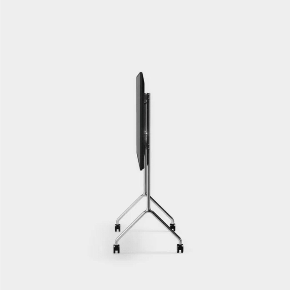 Pedestal - Moon Light TV Stand | Chrome - Tv Stand - zulqamvoxer.shop