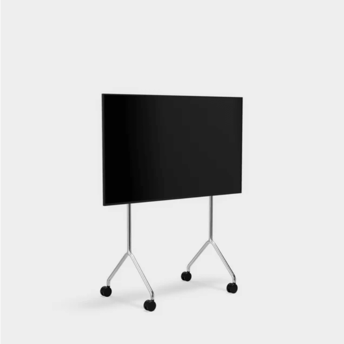 Pedestal - Moon Light TV Stand | Chrome - Tv Stand - zulqamvoxer.shop