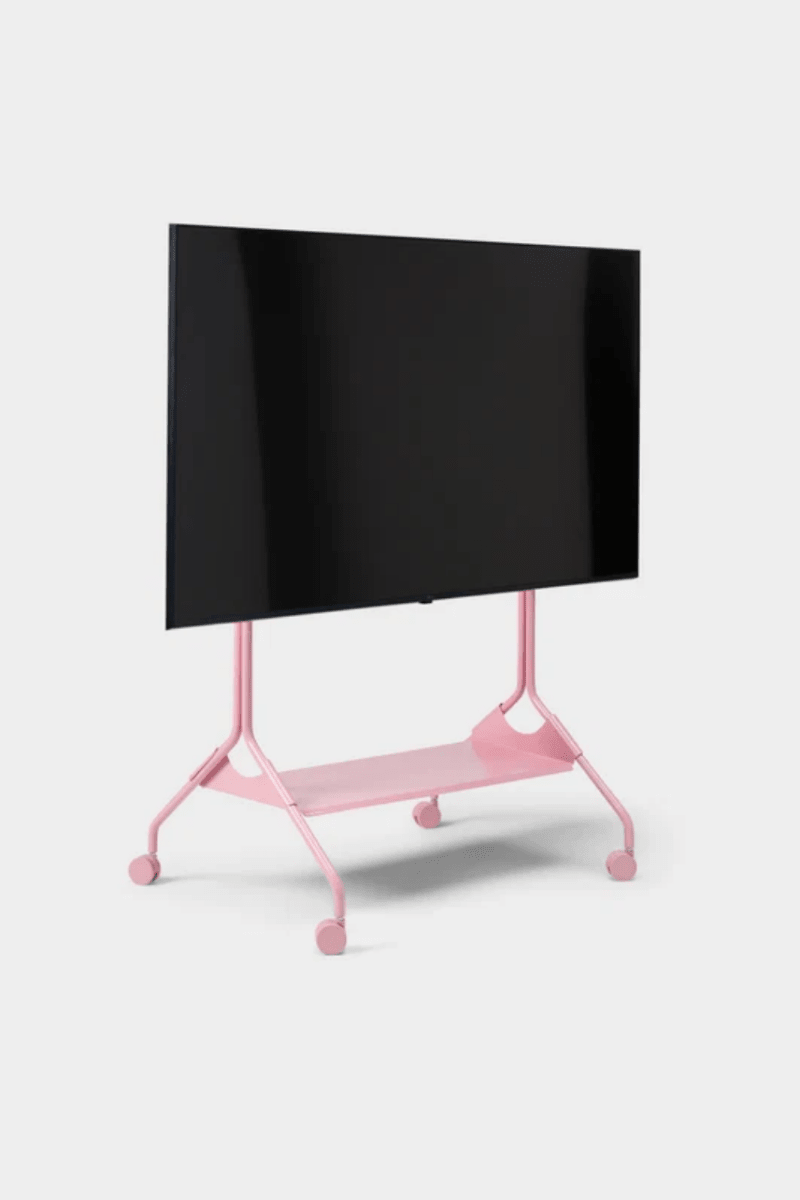 Pedestal - Moon Tall TV Stand - Tv Stand - zulqamvoxer.shop