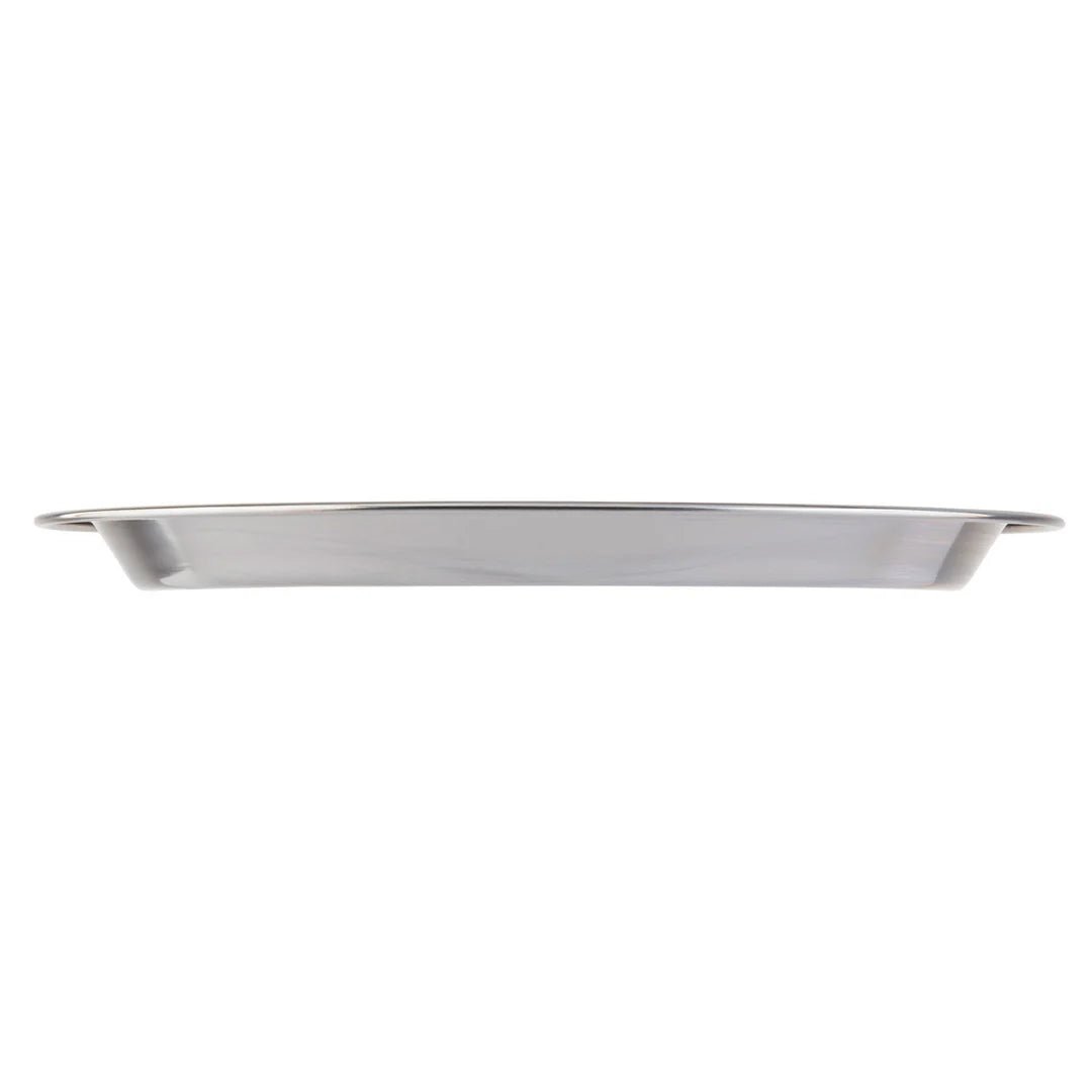 Kitchen Objects - Round Stainless Steel Dish - Kitchenware - zulqamvoxer.shop