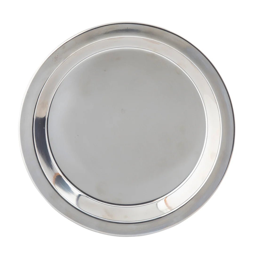 Kitchen Objects - Round Stainless Steel Dish - Kitchenware - zulqamvoxer.shop