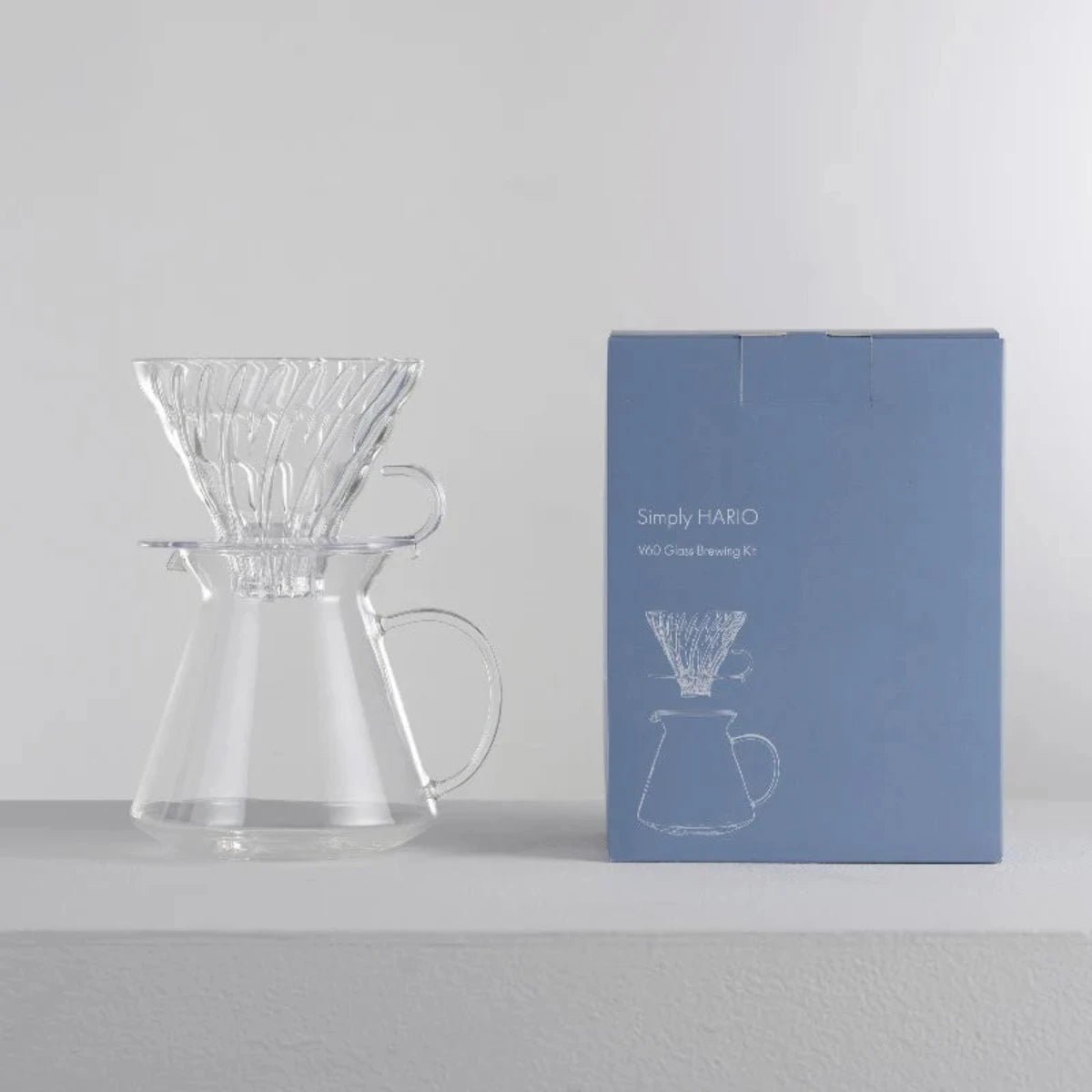Hario - Simply HARIO V60 Glass Brewing Kit - Kitchenware - zulqamvoxer.shop