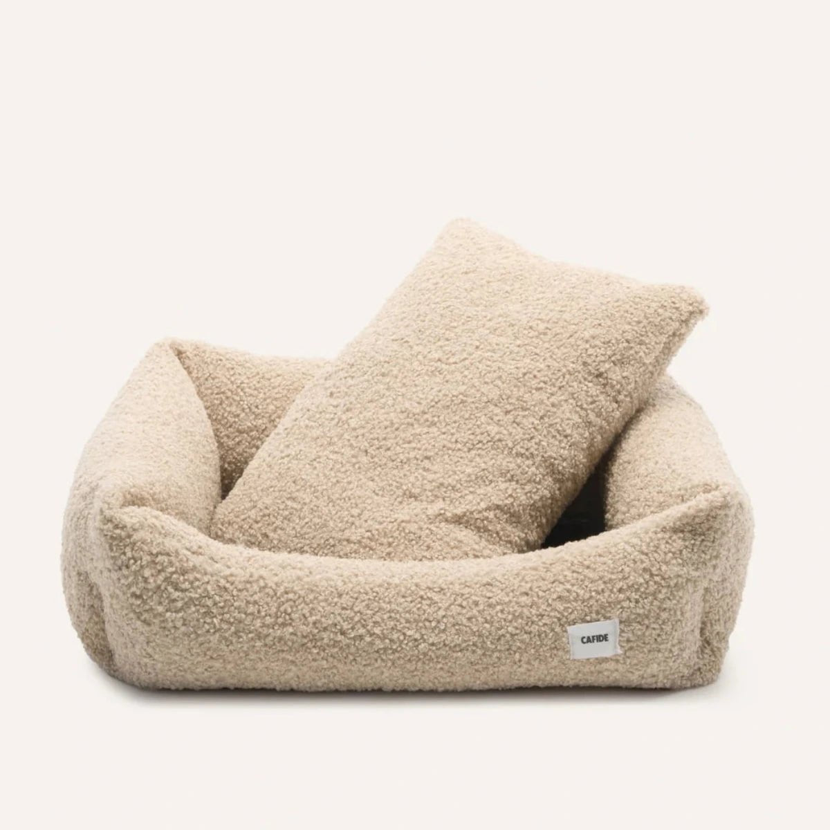 Cafide - Snozy Dog Bed | Beige - Pets - zulqamvoxer.shop