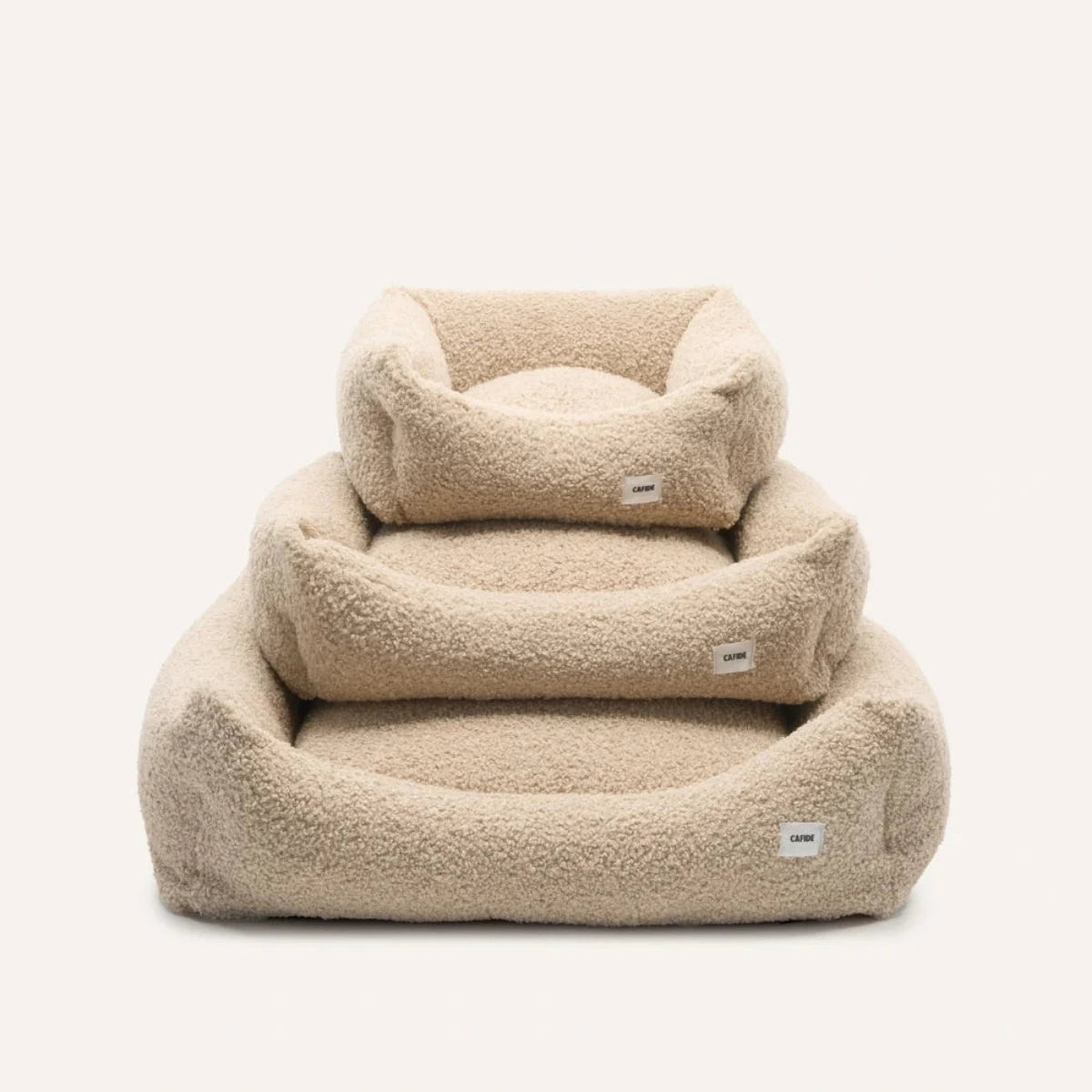 Cafide - Snozy Dog Bed | Beige - Pets - zulqamvoxer.shop