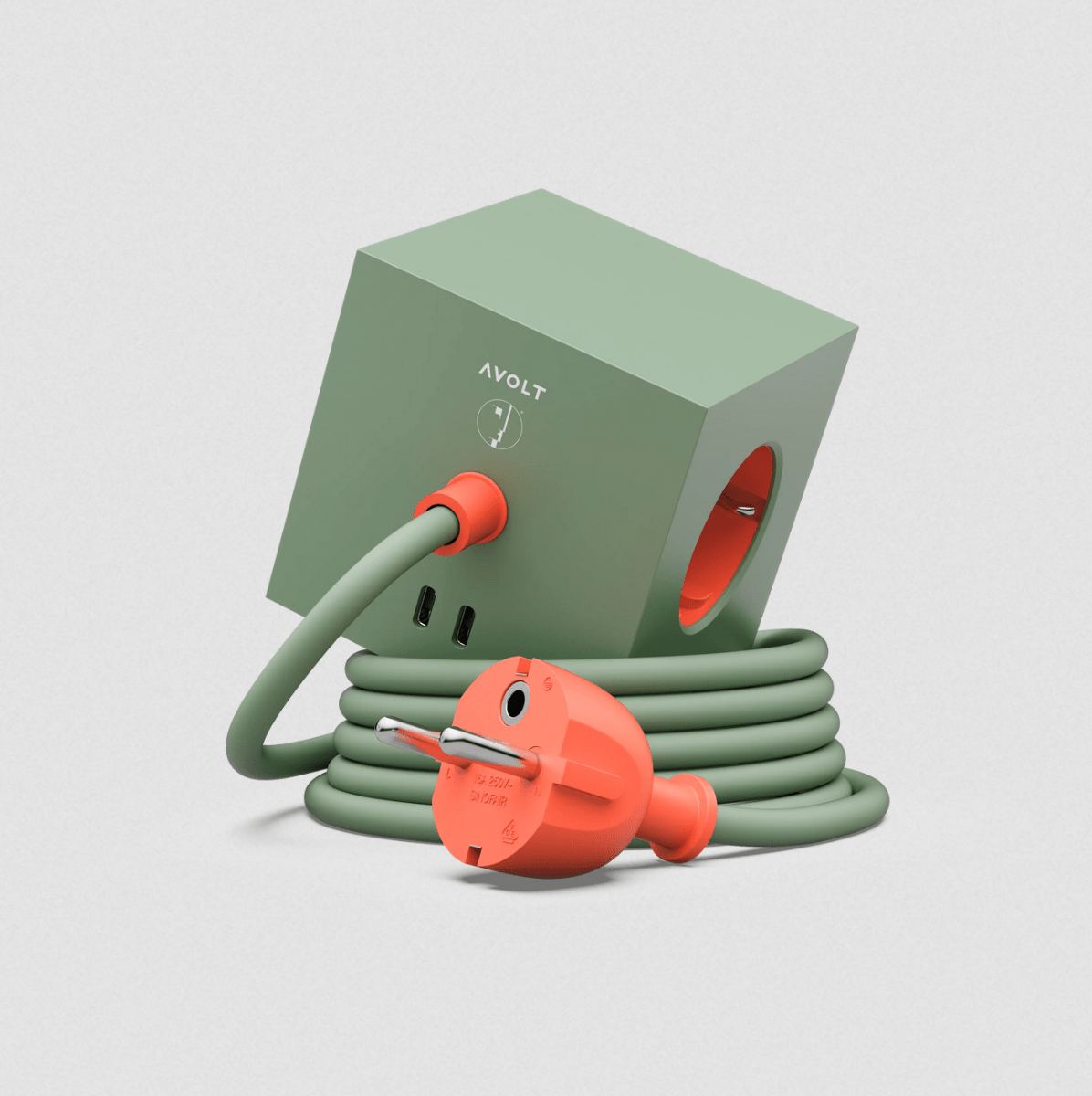 Avolt - Square 1 USB-C | Bauhaus-Archiv Gecko Bloom - Socket - zulqamvoxer.shop