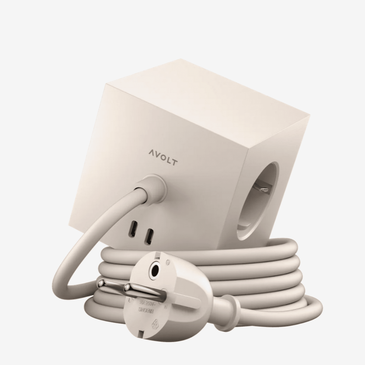 Avolt - Square 1 USB-C | Nomad Sand - Socket - zulqamvoxer.shop