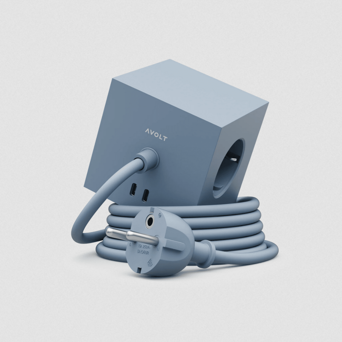 Avolt - Square 1 USB-C | Shark Blue - Socket - zulqamvoxer.shop