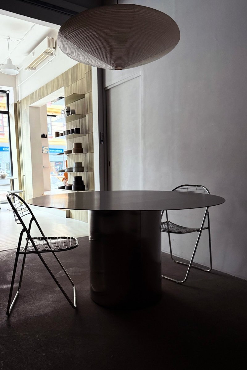 DANSKshop - The Olga Dining Table | Stainless Steel - Table - zulqamvoxer.shop