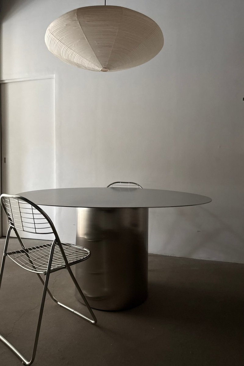 DANSKshop - The Olga Dining Table | Stainless Steel - Table - zulqamvoxer.shop