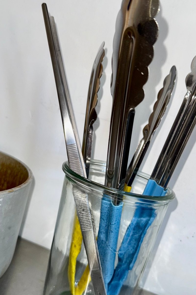 Kitchen Objects - Tongs | Light Blue - Kitchenware - zulqamvoxer.shop