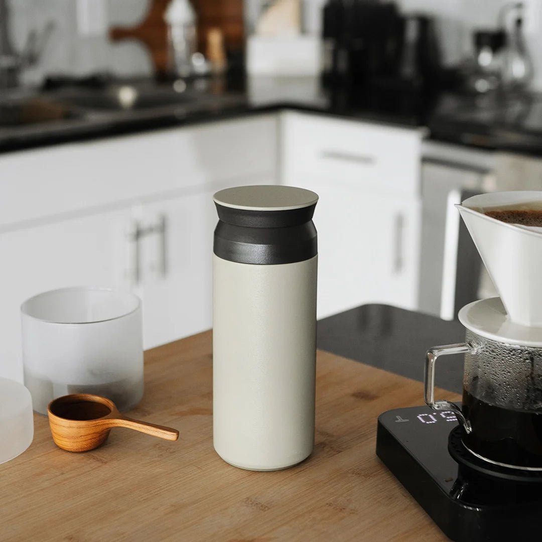 Kinto - Travel Tumbler | Sand Beige - Kitchenware - zulqamvoxer.shop