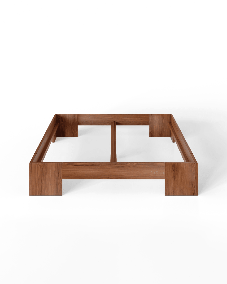 Dialekt - Tunnel Bed Frame | Elm - Bed Frame - zulqamvoxer.shop