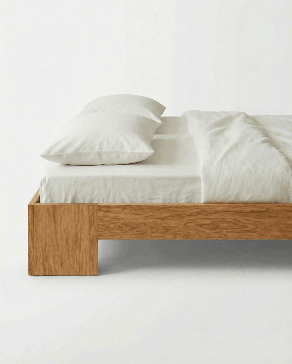 Dialekt - Tunnel Bed Frame | Oak - Bed Frame - zulqamvoxer.shop