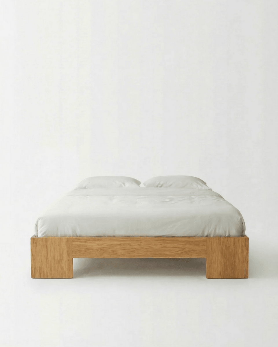 Dialekt - Tunnel Bed Frame | Oak - Bed Frame - zulqamvoxer.shop