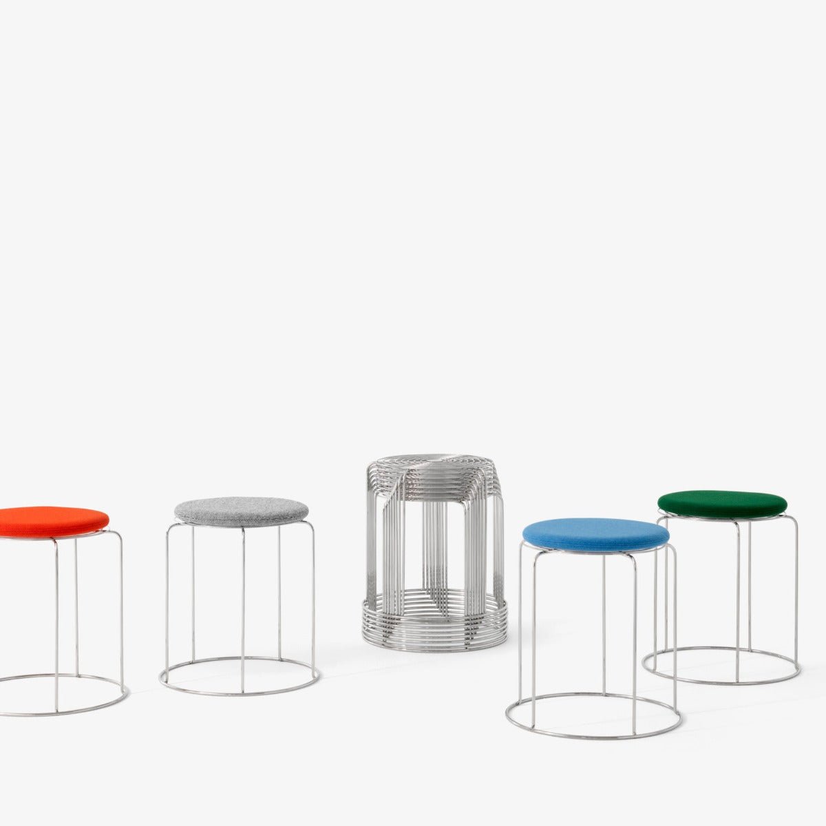 &Tradition - Wire Stool VP11 - Stool - zulqamvoxer.shop