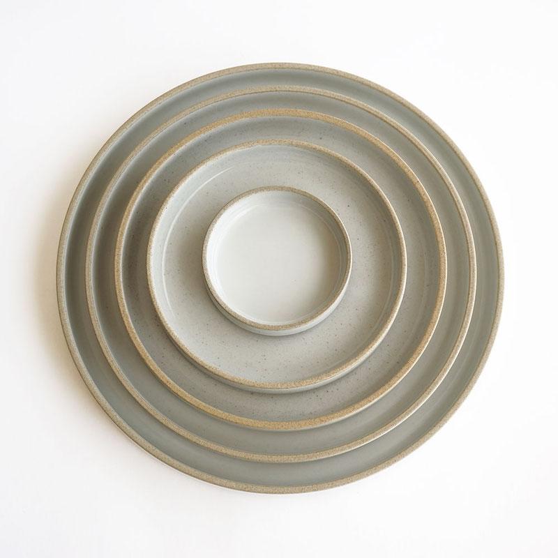 Hasami - Plate // Clear - Kitchenware - DANSKmadeforrooms